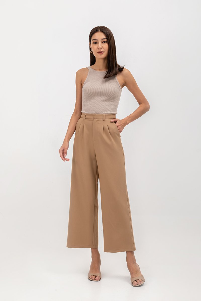 ELSIE PLEATED PANTS