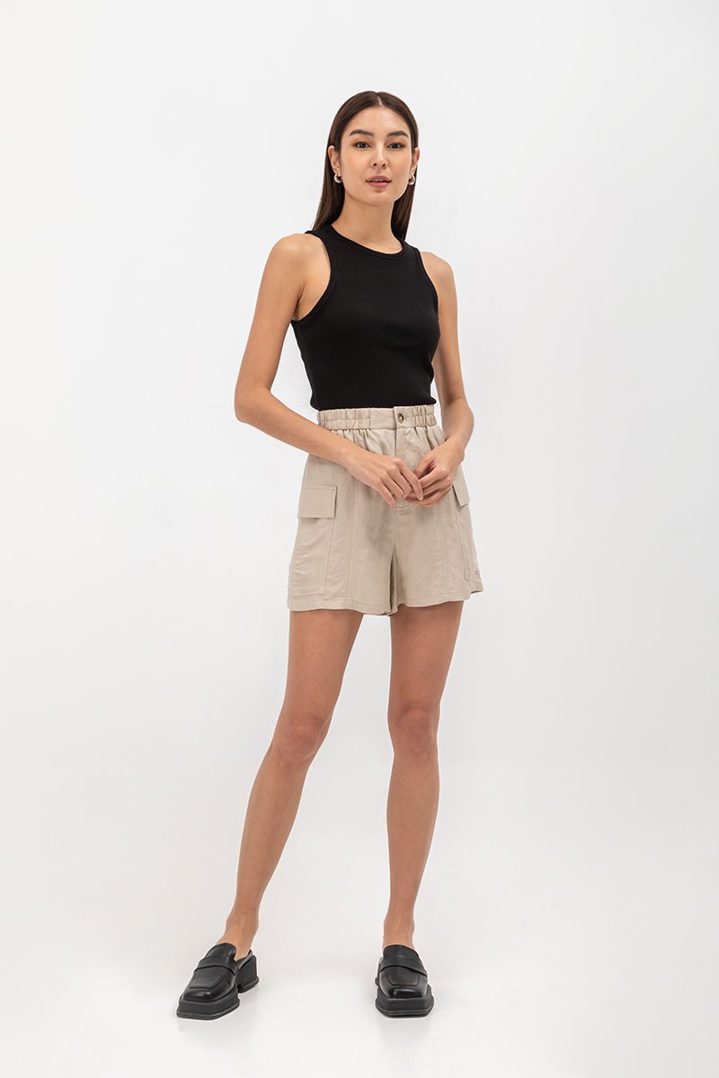 STEPHIE RIBBED TOP