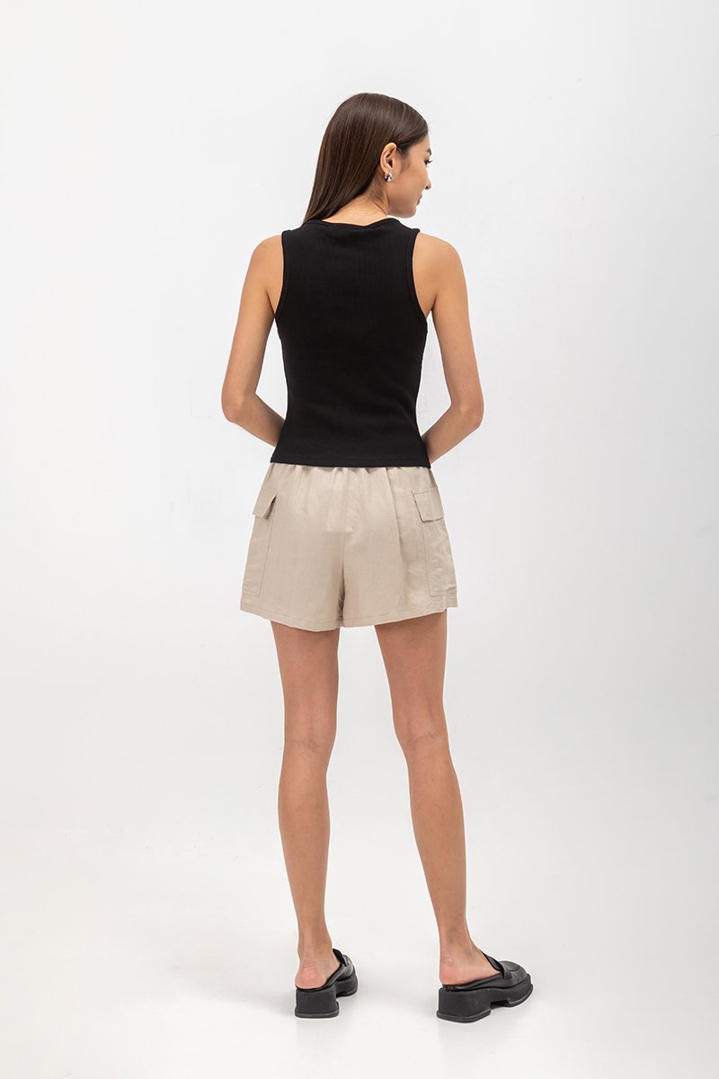 STEPHIE RIBBED TOP