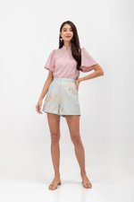 KENDALL FLUTTER SLEEVE CHEONGSAM TOP KENDALL FLUTTER SLEEVE CHEONGSAM TOP