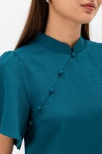 GRETA FLUTTER SLEEVE MINI CHEONGSAM GRETA FLUTTER SLEEVE MINI CHEONGSAM