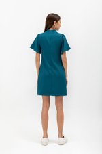 GRETA FLUTTER SLEEVE MINI CHEONGSAM GRETA FLUTTER SLEEVE MINI CHEONGSAM