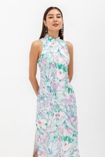JOELLE FLORAL SHEATH CHEONGSAM JOELLE FLORAL SHEATH CHEONGSAM