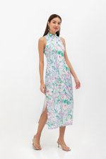 JOELLE FLORAL SHEATH CHEONGSAM JOELLE FLORAL SHEATH CHEONGSAM