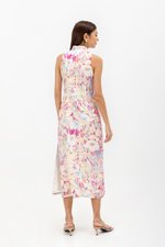 JOELLE FLORAL SHEATH CHEONGSAM JOELLE FLORAL SHEATH CHEONGSAM