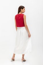 MARISOL ROUND NECK CHEONGSAM TOP