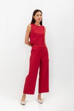 MARISOL ROUND NECK CHEONGSAM TOP