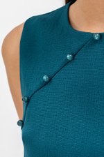 MARISOL ROUND NECK CHEONGSAM TOP