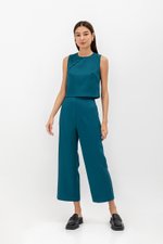 MARISOL ROUND NECK CHEONGSAM TOP