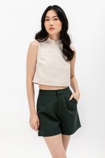 LEENA TWEED CHEONGSAM TOP