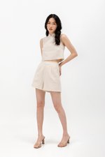 LEENA TWEED CHEONGSAM TOP