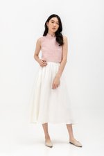 LEENA TWEED CHEONGSAM TOP