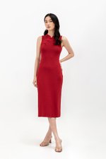 RUMIE KNIT MIDI CHEONGSAM RUMIE KNIT MIDI CHEONGSAM