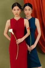 RUMIE KNIT MIDI CHEONGSAM RUMIE KNIT MIDI CHEONGSAM
