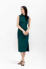 YAEL SHEATH MIDI CHEONGSAM YAEL SHEATH MIDI CHEONGSAM