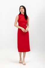 YAEL SHEATH MIDI CHEONGSAM YAEL SHEATH MIDI CHEONGSAM