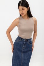 NOVELLE KNIT TANK TOP