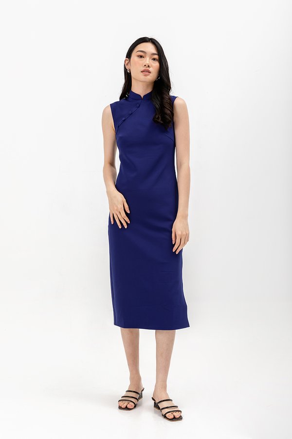 YAEL SHEATH MIDI CHEONGSAM