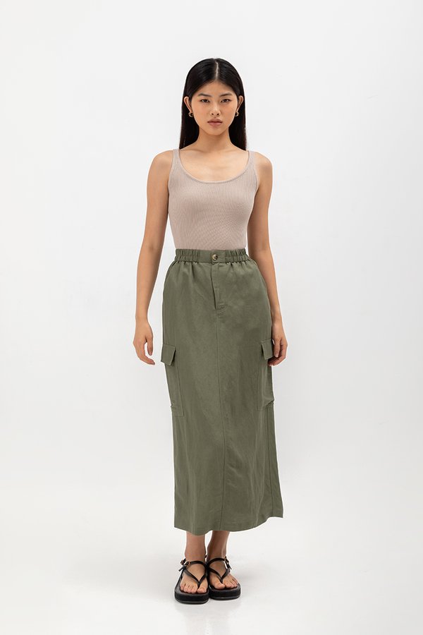 SHEERA CARGO MAXI SKIRT SHEERA CARGO MAXI SKIRT
