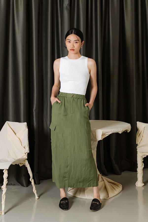 SHEERA CARGO MAXI SKIRT SHEERA CARGO MAXI SKIRT