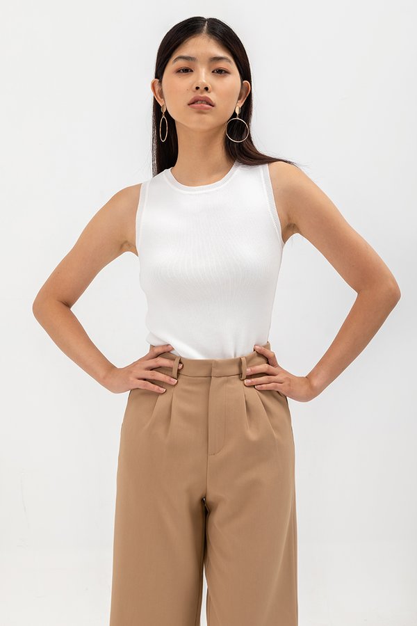 NOVELLE KNIT TANK TOP NOVELLE KNIT TANK TOP