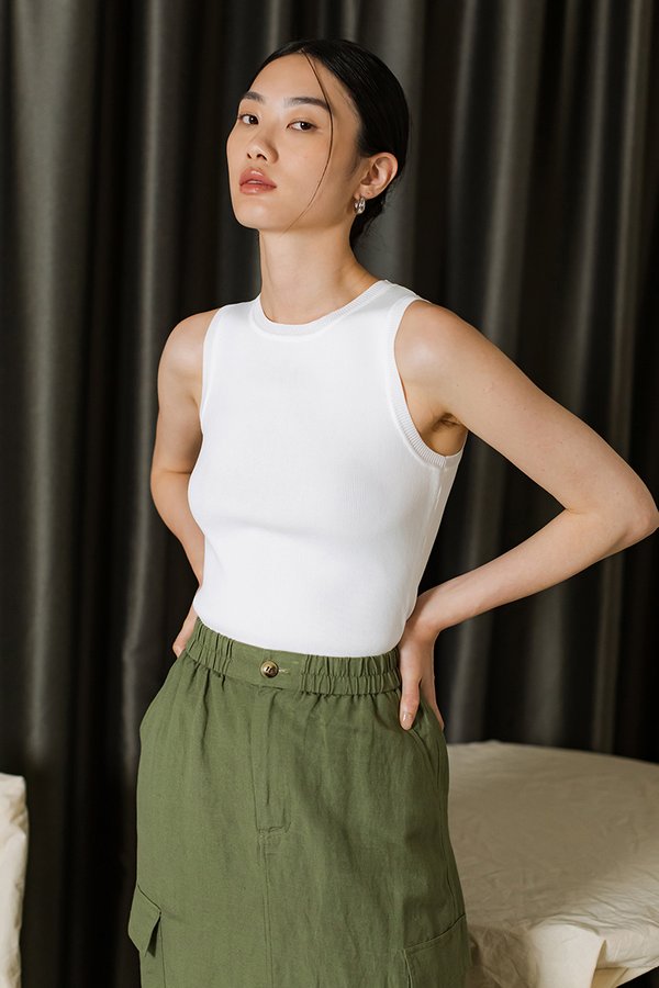 NOVELLE KNIT TANK TOP NOVELLE KNIT TANK TOP