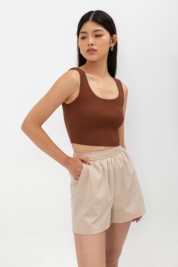 JAYDEN ELASTIC POPLIN SHORTS JAYDEN ELASTIC POPLIN SHORTS