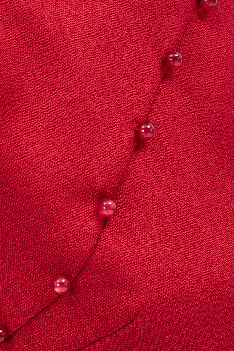 MARISOL ROUND NECK CHEONGSAM TOP