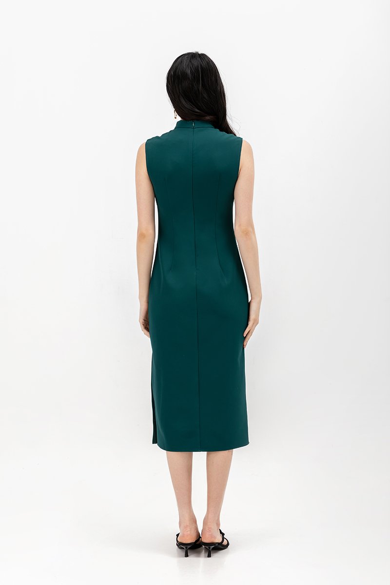YAEL SHEATH MIDI CHEONGSAM