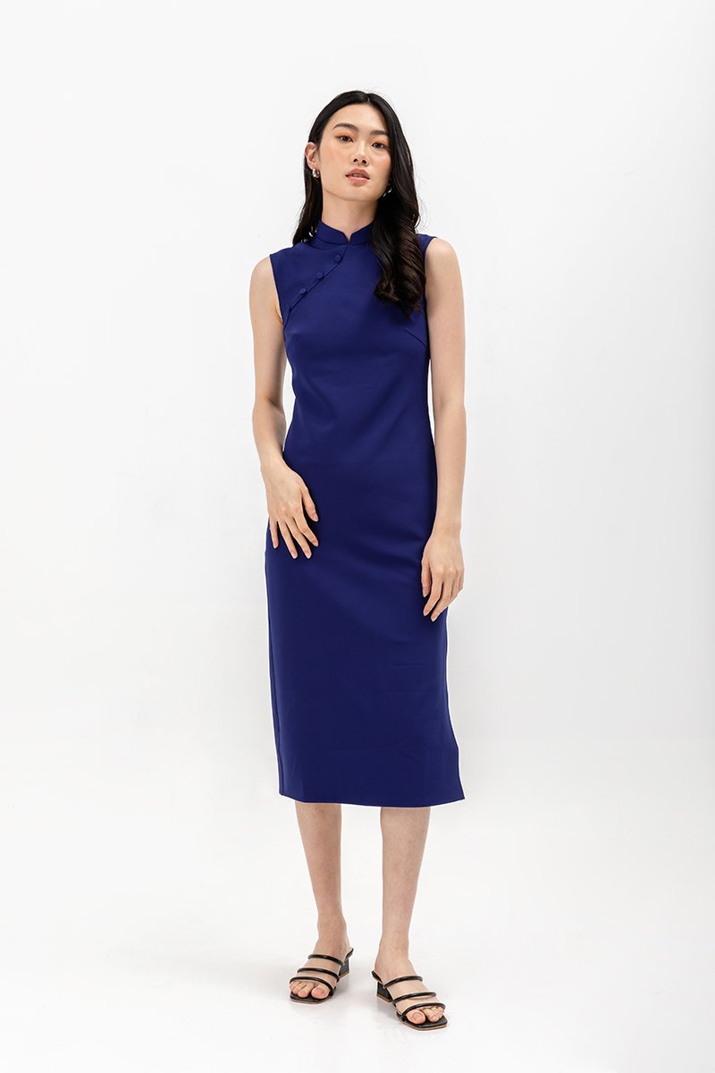 YAEL SHEATH MIDI CHEONGSAM