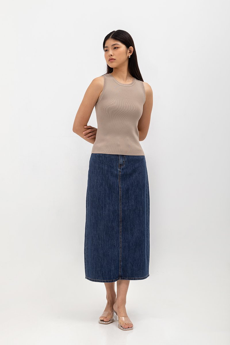 NOVELLE KNIT TANK TOP