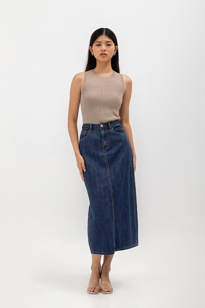 NOVELLE KNIT TANK TOP
