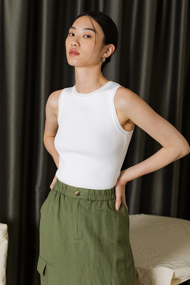 NOVELLE KNIT TANK TOP