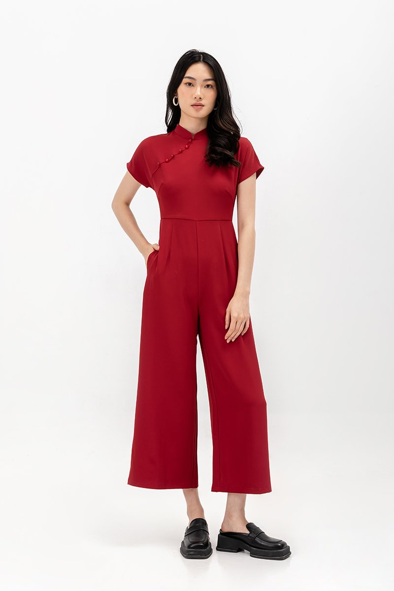 SERAH CHEONGSAM JUMPSUIT