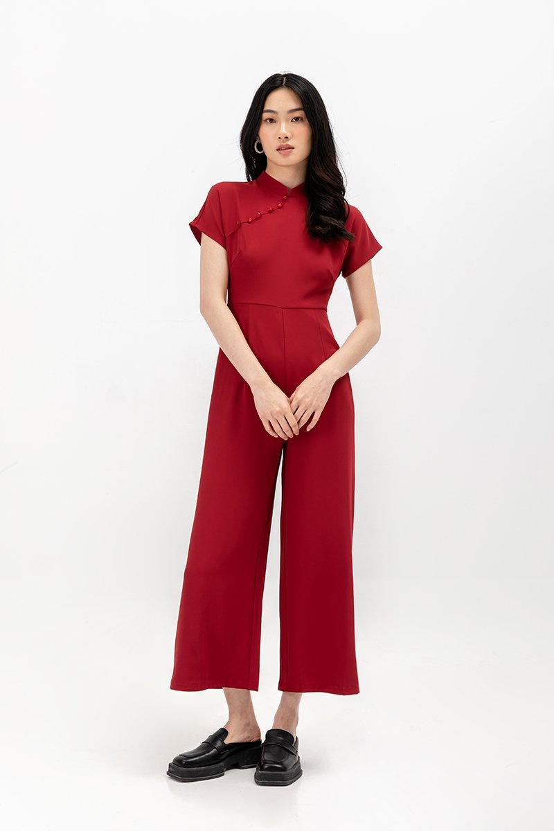 SERAH CHEONGSAM JUMPSUIT