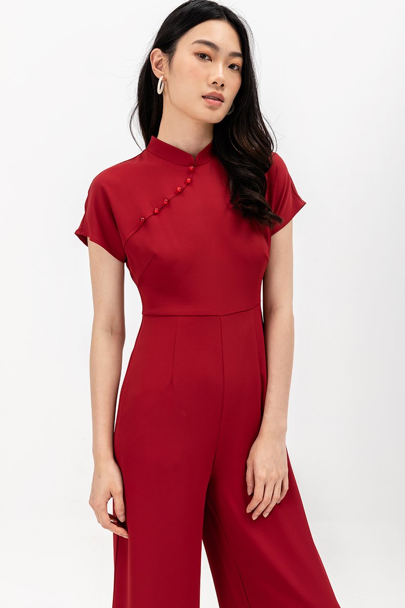 SERAH CHEONGSAM JUMPSUIT