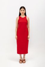 DEVINA TANK COLUMN MIDI DRESS