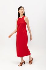 DEVINA TANK COLUMN MIDI DRESS