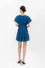 CHANTAL V NECK EYELET ROMPER