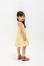 LETICIA TIERED EYELET KIDS DRESS