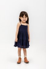 LETICIA TIERED EYELET KIDS DRESS