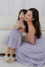 LETICIA TIERED EYELET KIDS DRESS