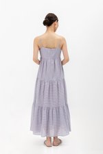 GILLIAN EYELET TIERED CAMISOLE MAXI DRESS
