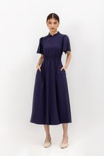 ZIVA BACK CUT OUT FLUTTER SLEEVE CHEONGSAM ZIVA BACK CUT OUT FLUTTER SLEEVE CHEONGSAM