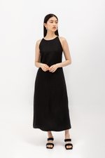 JAYE BIAS CUT LINEN DRESS JAYE BIAS CUT LINEN DRESS