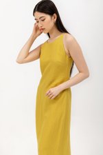 JAYE BIAS CUT LINEN DRESS JAYE BIAS CUT LINEN DRESS