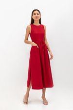 ELENA POCKET MIDI DRESS (REGULAR)