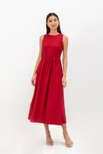 ELENA POCKET MIDI DRESS (REGULAR)