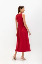ELENA POCKET MIDI DRESS (REGULAR)