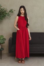 ELENA POCKET MIDI DRESS (REGULAR)